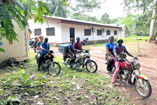 Surveillance-Team in Bayanga