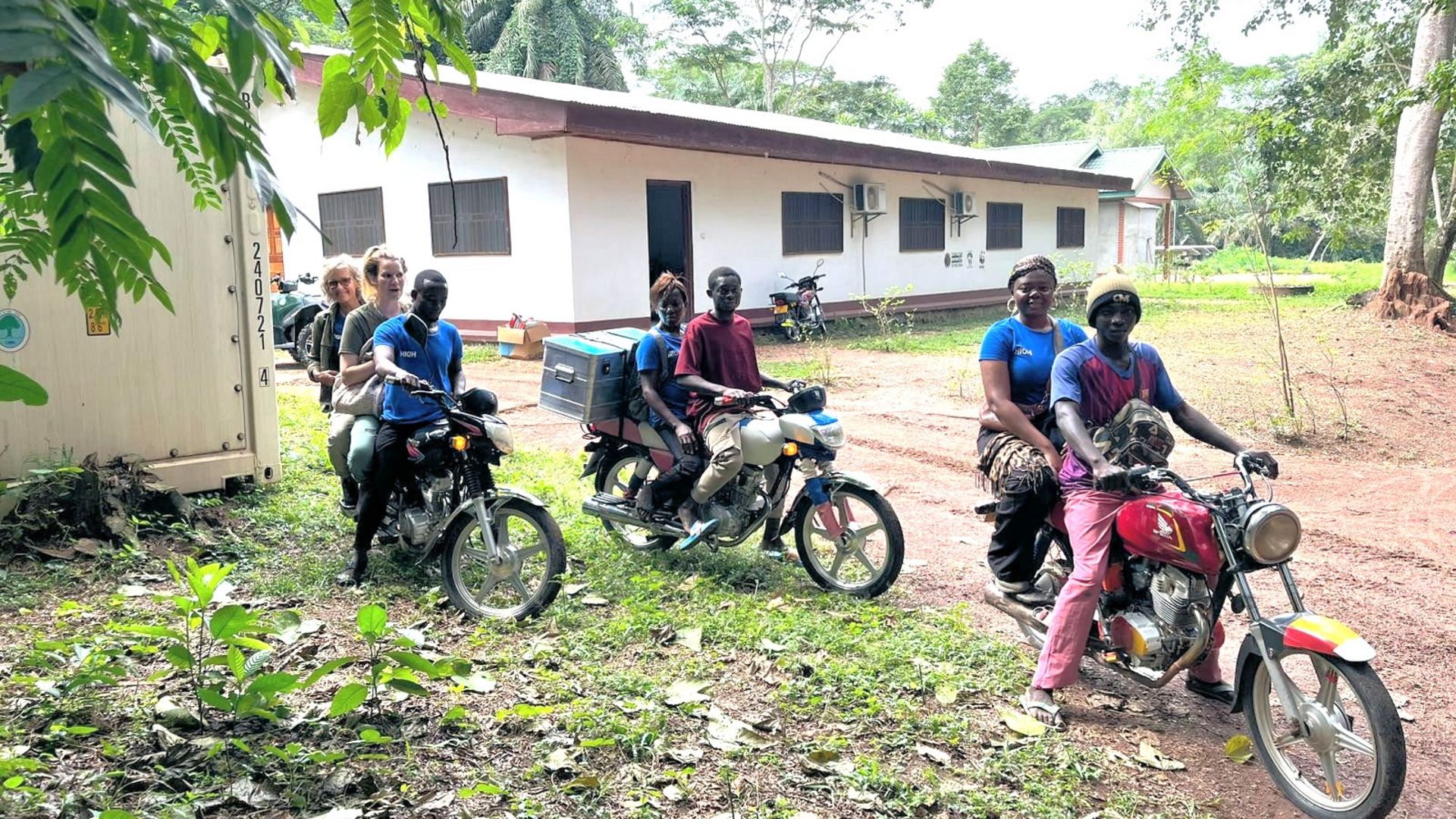 Surveillance-Team in Bayanga