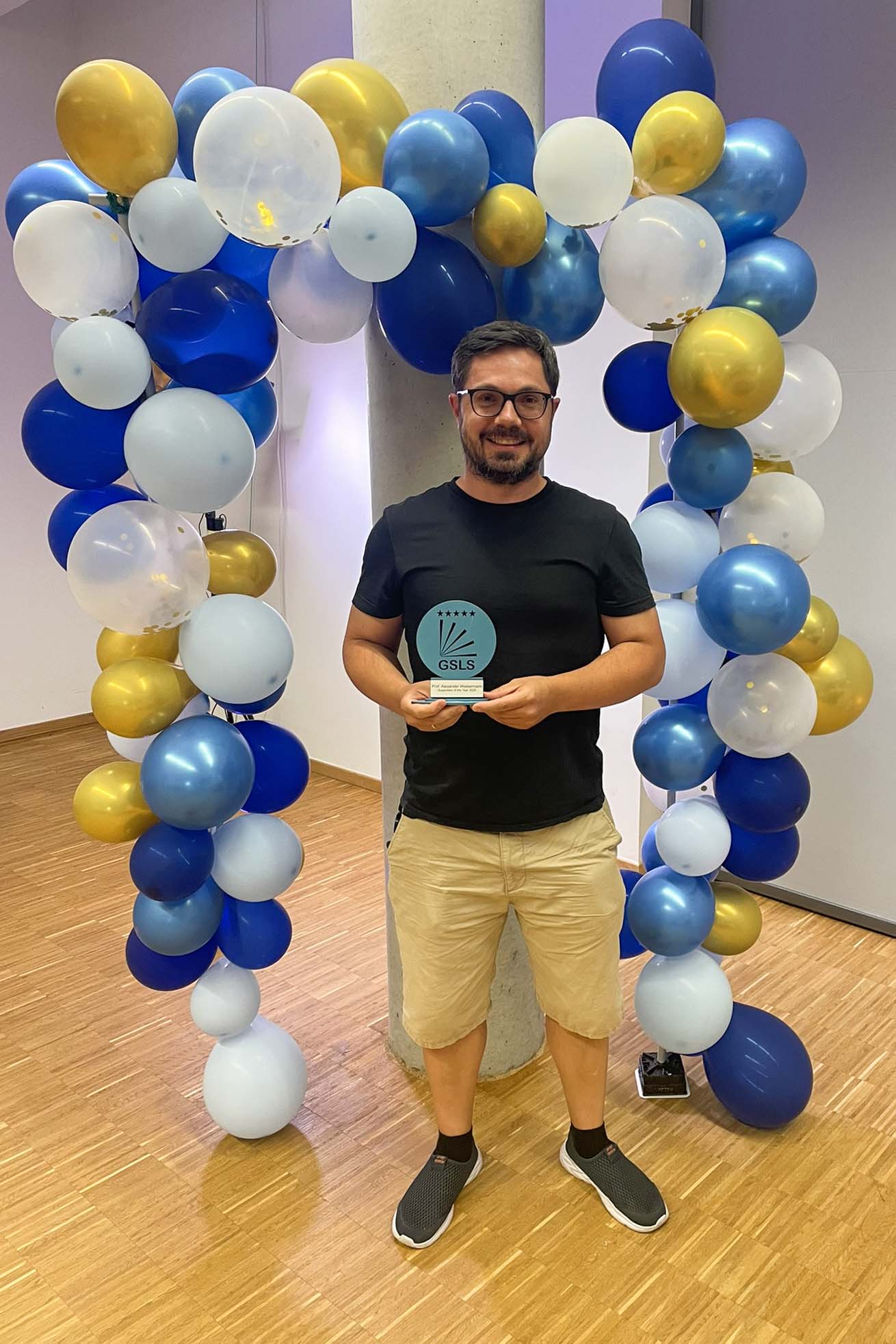 Alexander Westermann is “Supervisor of the Year” HELMHOLTZ HIRI