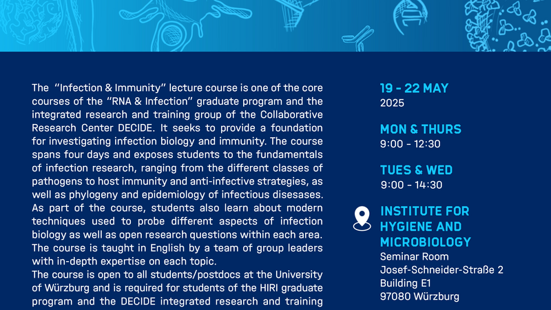 Infection & Immunity Short-Course - Frühjahr 2025
