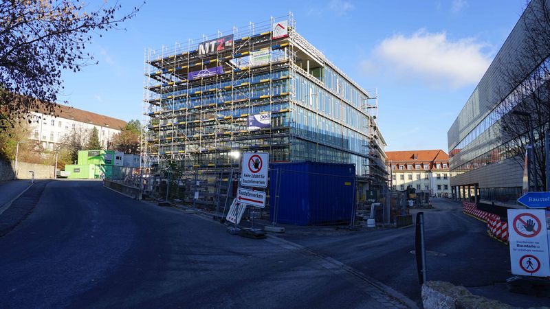 Führungen durch das neue Gebäude