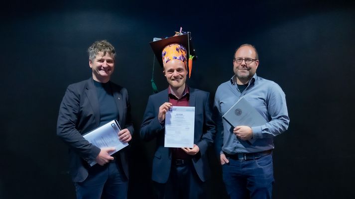 Falk Ponath successfully defended his #PhD thesis