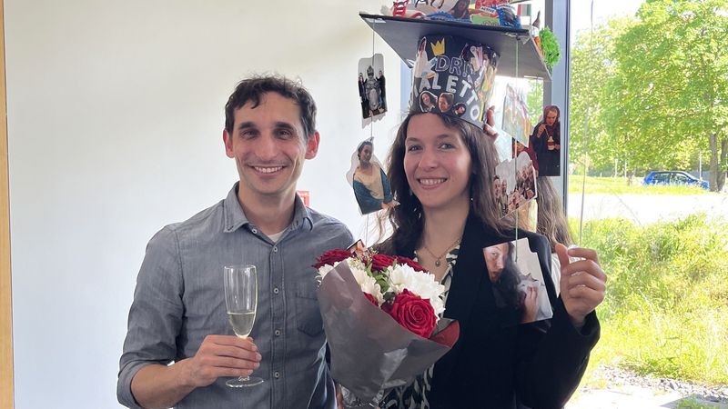 Bild von Chase Beisel und Elena Vialetto. Foto: Katharina Wandera